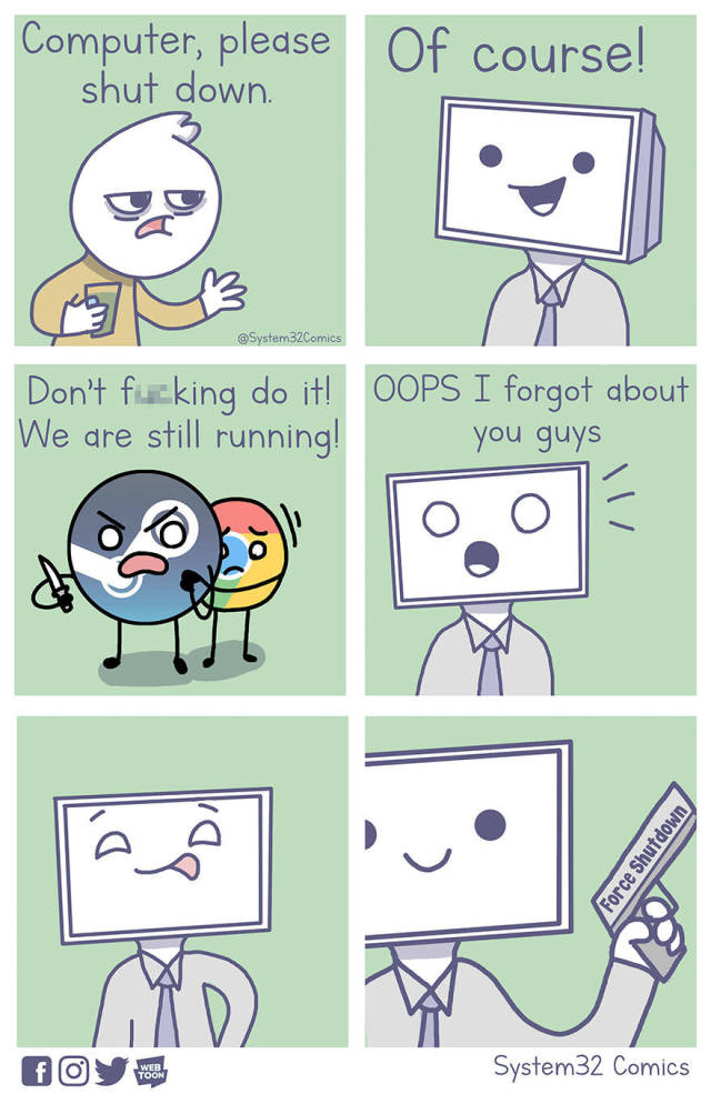 Comics About PC (7 pics)