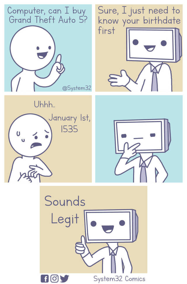 Comics About PC (7 pics)
