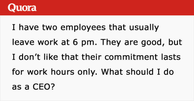 CEO Asks Internet How To Make His Employees Work Extra Hours… (7 pics)