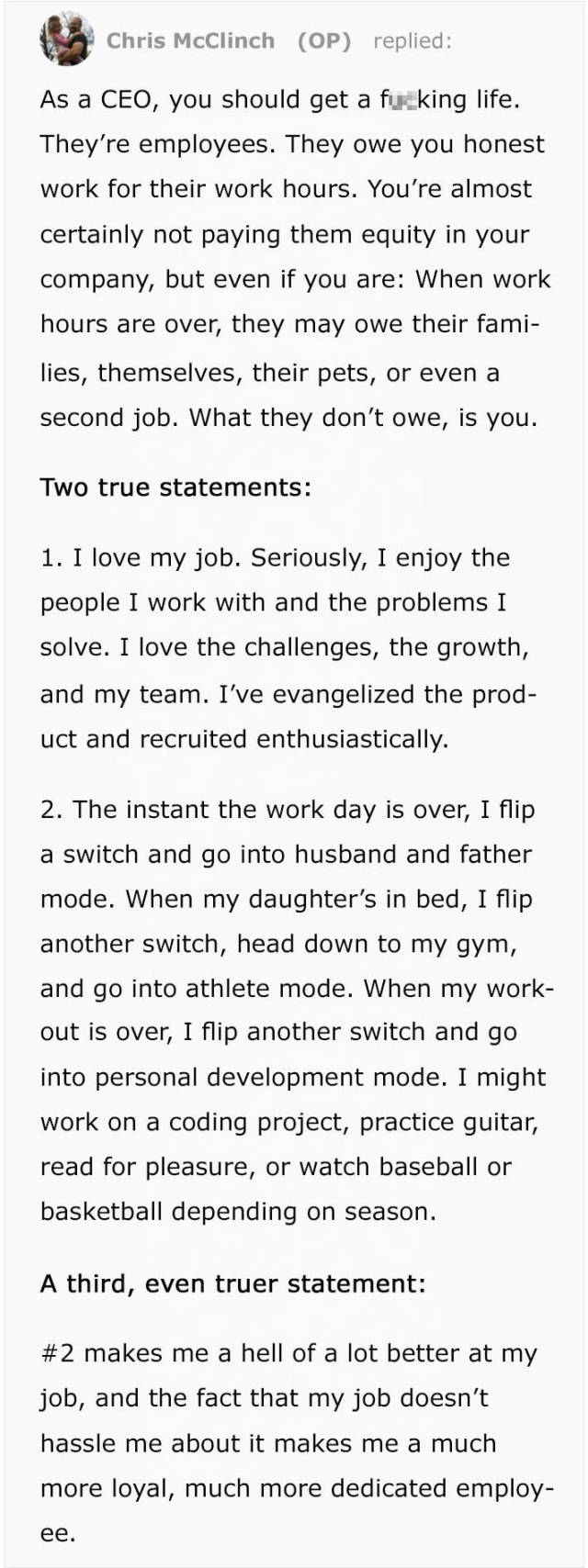 CEO Asks Internet How To Make His Employees Work Extra Hours… (7 pics)