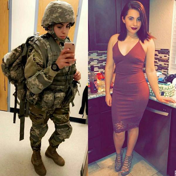 Girls With And Without Uniform (30 pics)