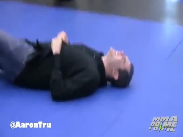 MMA Fighters Kick Pretty Hard