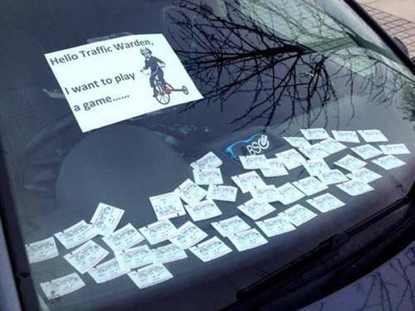 Passive Aggression Parking Notes (30 pics)