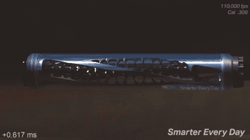 Silencers In Ultra-Slow Motion (7 gifs)