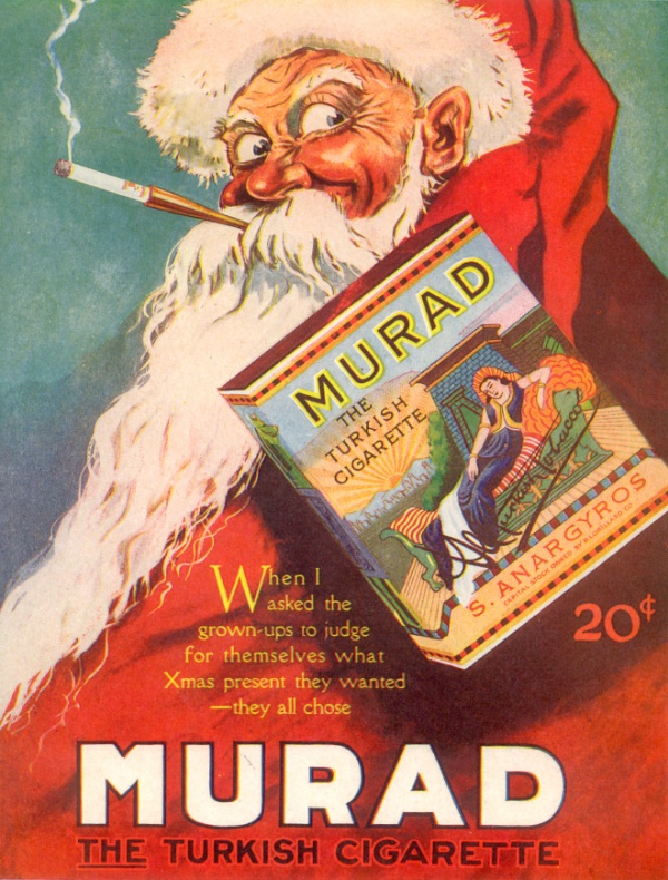 Vintage Tobacco Christmas Ads (18 pics)