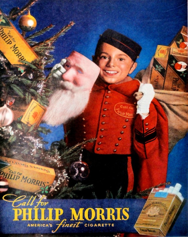Vintage Tobacco Christmas Ads (18 pics)