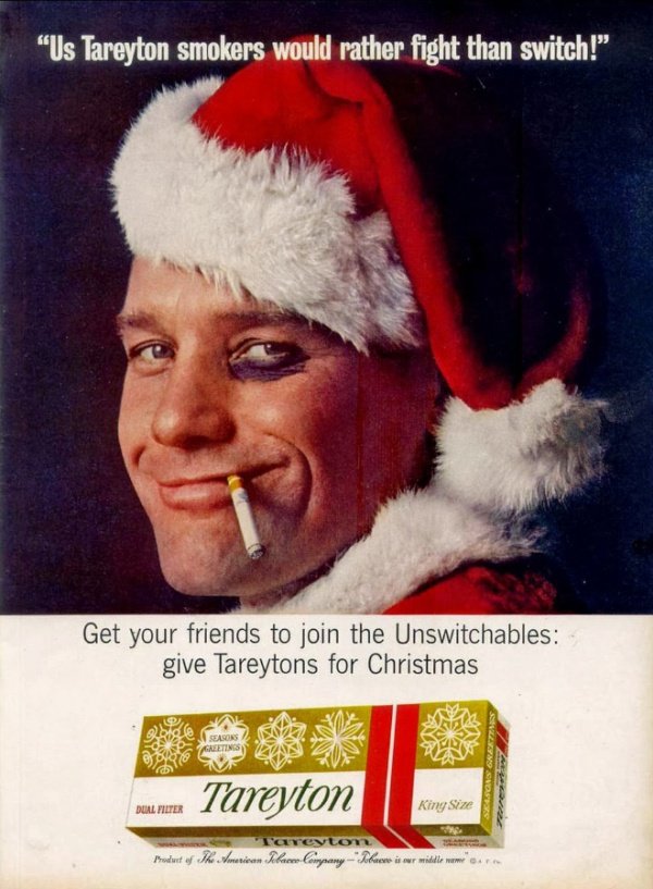 Vintage Tobacco Christmas Ads (18 pics)