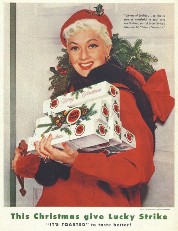 Vintage Tobacco Christmas Ads (18 pics)
