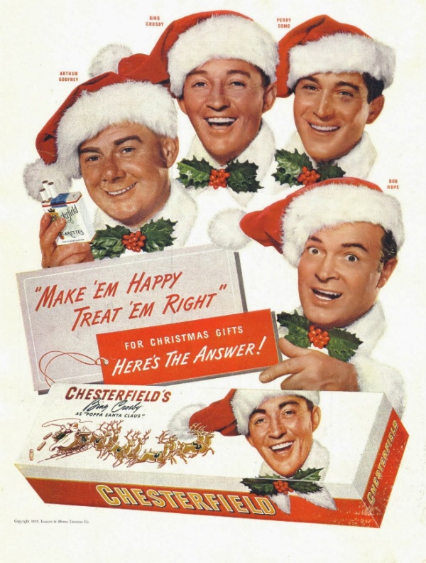 Vintage Tobacco Christmas Ads (18 pics)