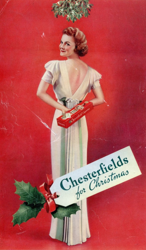 Vintage Tobacco Christmas Ads (18 pics)