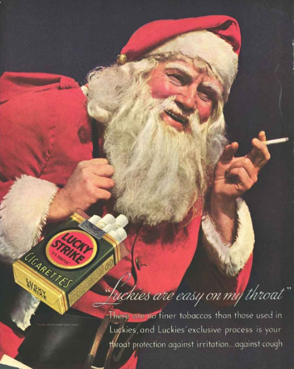 Vintage Tobacco Christmas Ads (18 pics)