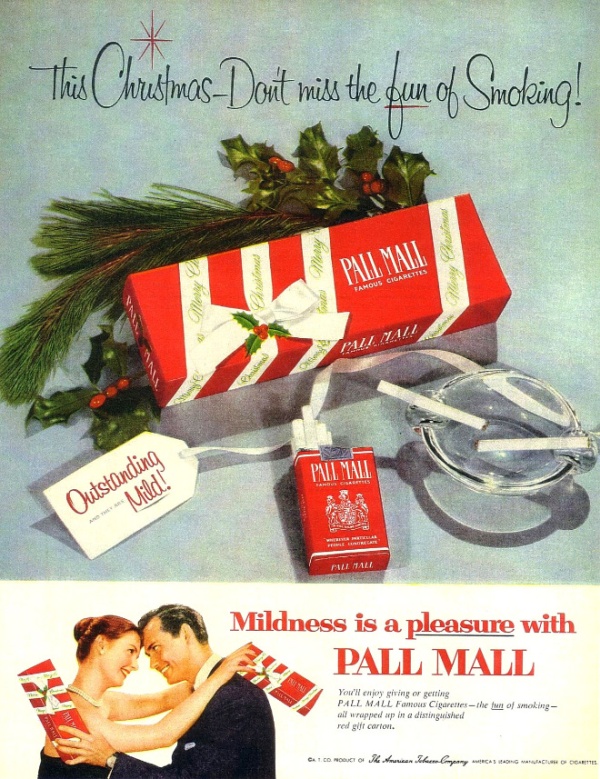 Vintage Tobacco Christmas Ads (18 pics)