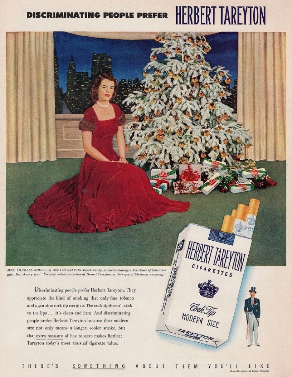 Vintage Tobacco Christmas Ads (18 pics)