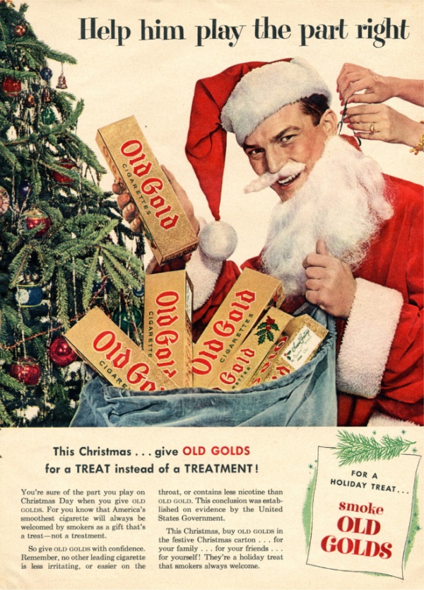 Vintage Tobacco Christmas Ads (18 pics)