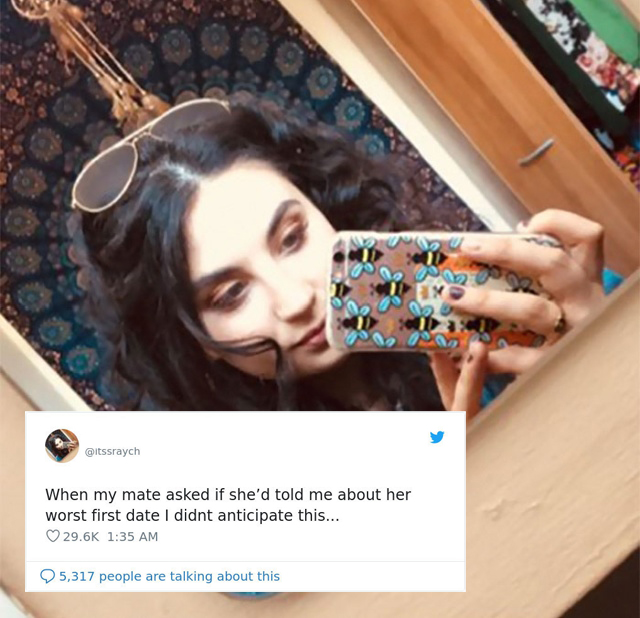 Worst Tinder Date Ever (6 pics)