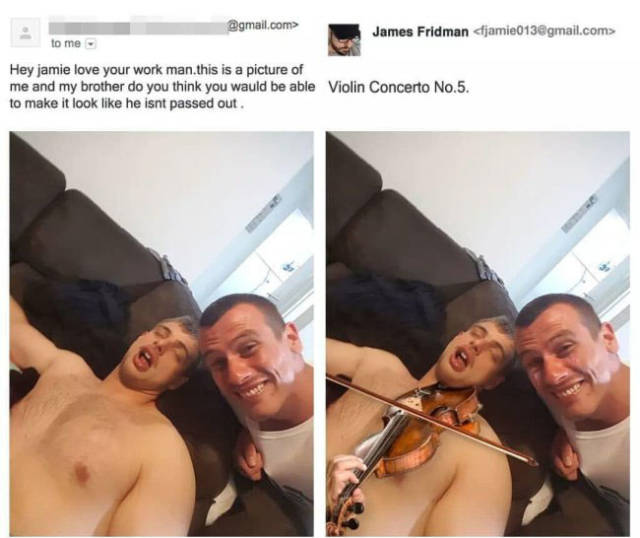 Never Ask James Fridman To Photoshop Your Pictures! (33 pics)