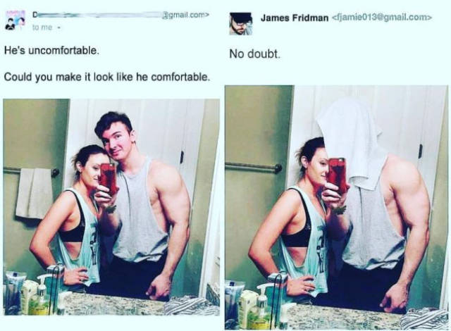 Never Ask James Fridman To Photoshop Your Pictures! (33 pics)