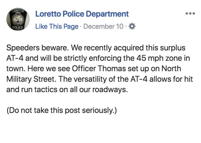 Police Department Jokes About Using a Rocket Launcher On Speeders and It Backfires (11 pics)