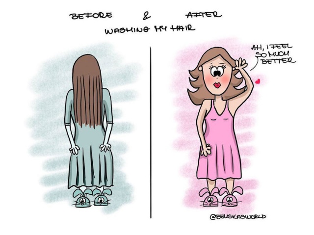 Illustrations About Girl's Life And Everyday Struggles (33 pics)