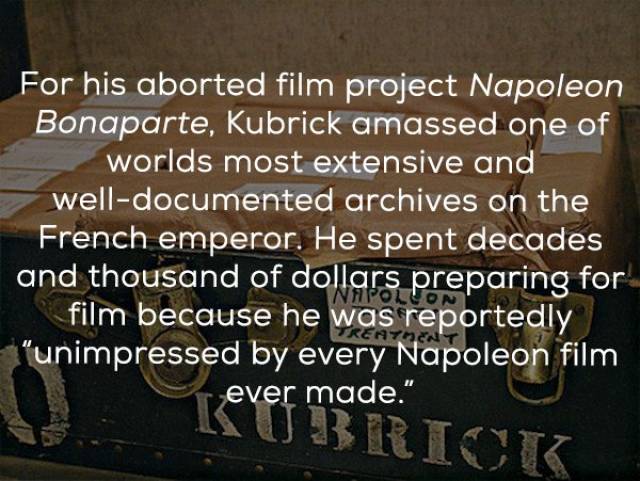 Facts About Stanley Kubrick (23 pics)