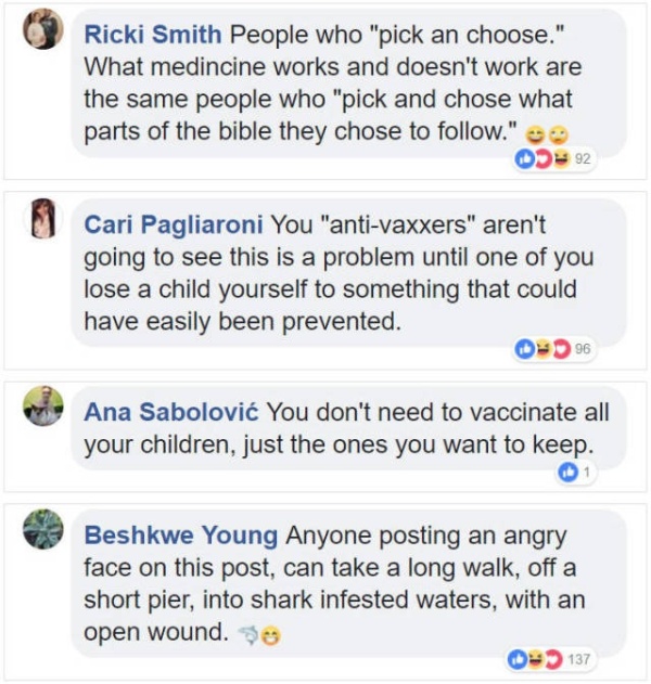 Nurse Vs. Anti-Vaxxers (7 pics)