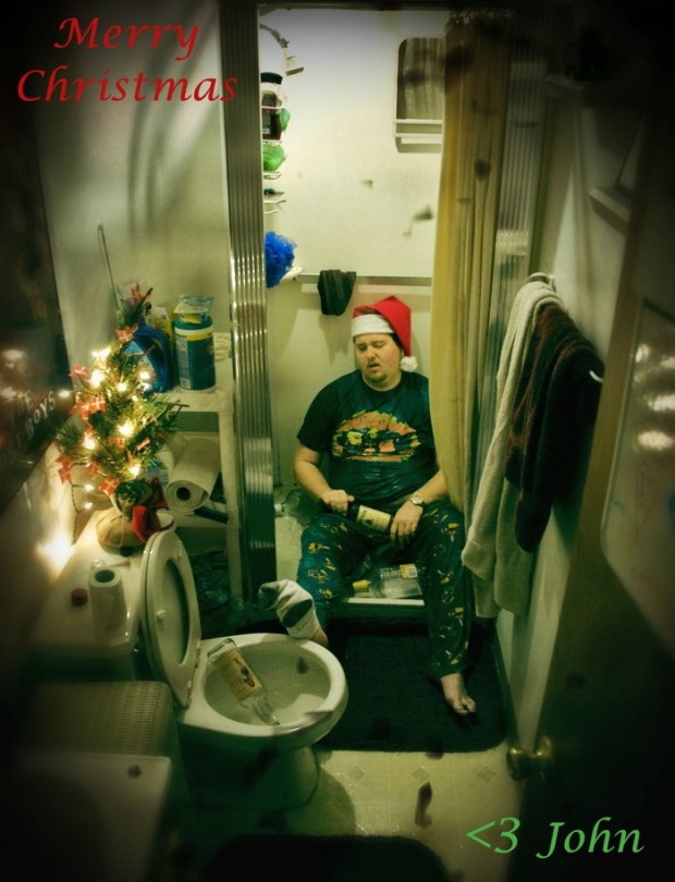 10 Years Ago Mom Told Son To “Sober Up” And Make His Own Christmas Cards, Son Doesn’t Disappoint Every Year (13 pics)