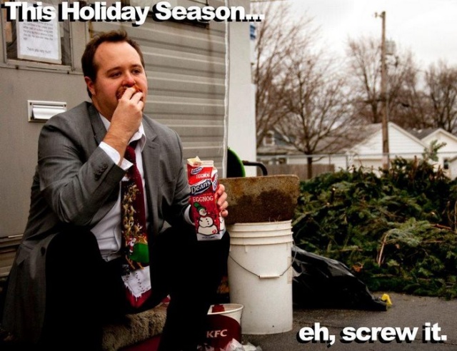 10 Years Ago Mom Told Son To “Sober Up” And Make His Own Christmas Cards, Son Doesn’t Disappoint Every Year (13 pics)
