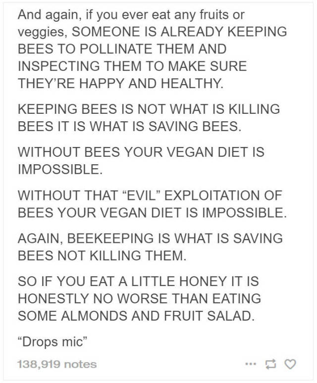 Beekeepers Try To Convince Vegans To Eat Honey (12 pics)