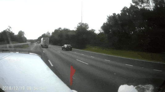 Road Accidents From Different Angles (3 gifs)