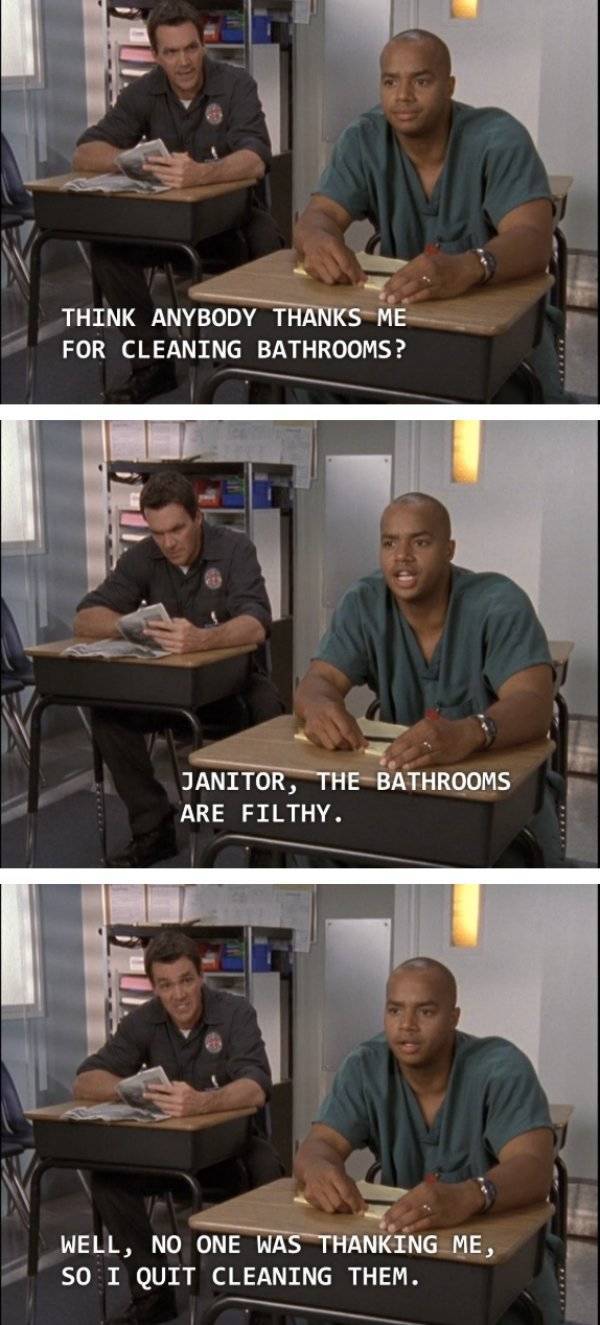 The Janitor From “Scrubs” Moments (32 pics)