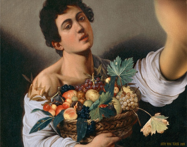 Imagined Characters From Famous Paintings Taking Selfies (23 pics)