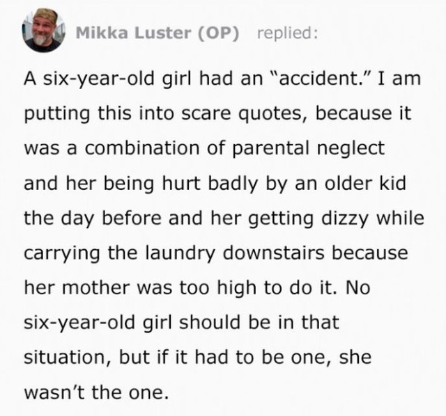 Story About A Biker And Abused Little Girl (16 pics)