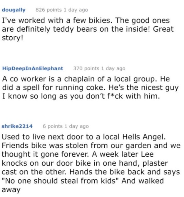 Story About A Biker And Abused Little Girl (16 pics)