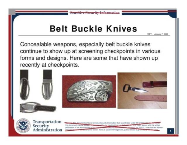 TSA Agents Are Trained To Find These Strange Items (13 pics)