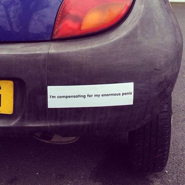 Funny Car Stickers (31 pics)