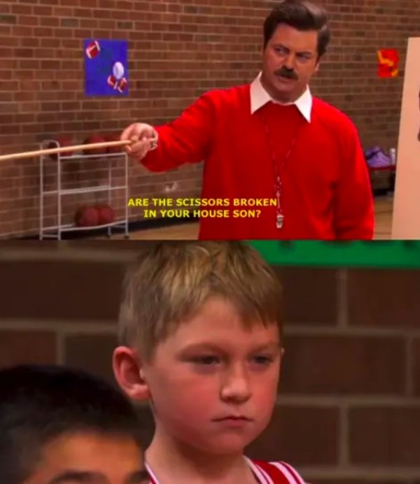 Ron Swanson Funny Moments (28 pics)