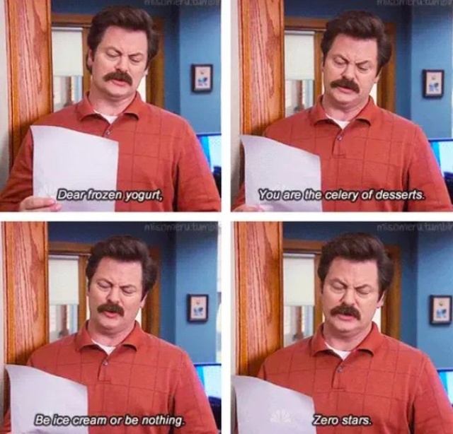 Ron Swanson Funny Moments (28 pics)