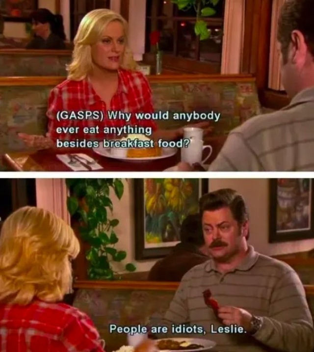 Ron Swanson Funny Moments (28 pics)