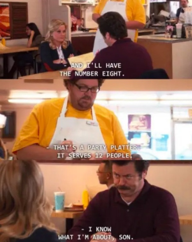 Ron Swanson Funny Moments (28 pics)