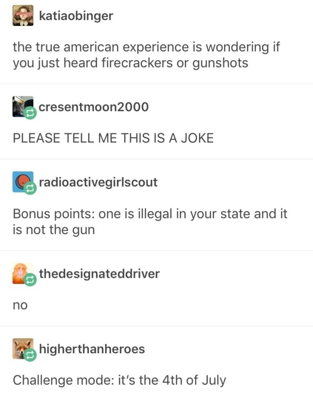 Times Everyone On Tumblr Was Like, "America, Are You Okay?" (15 pics)