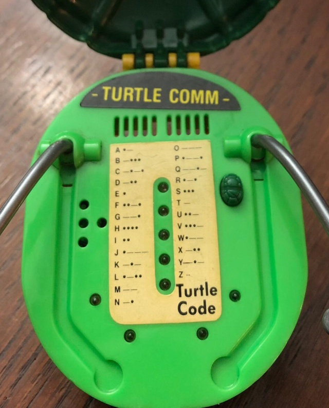 Old Ninja Turtles Toy That Could Teach You Morse Code (2 pics)