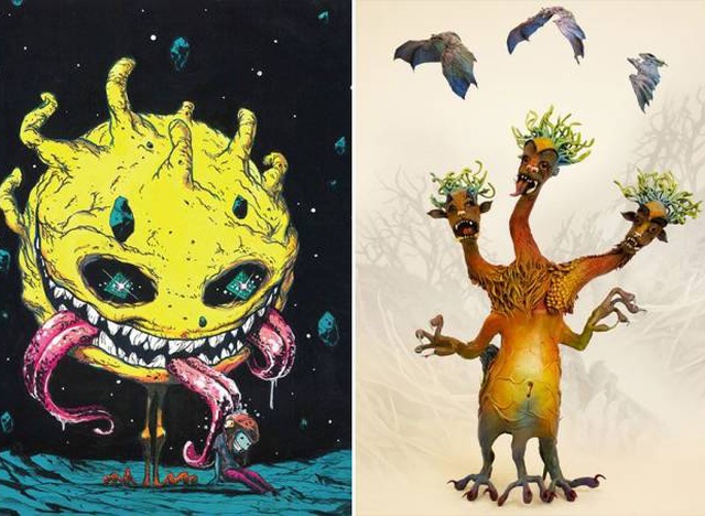 Artists Make Kids’ Monster Doodles (50 pics)