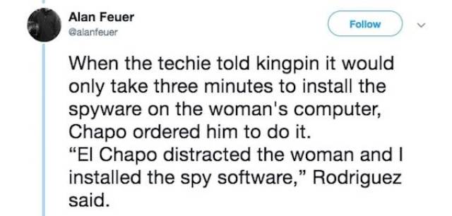 El Chapo’s IT Guy Has A Wild Story (18 pics)