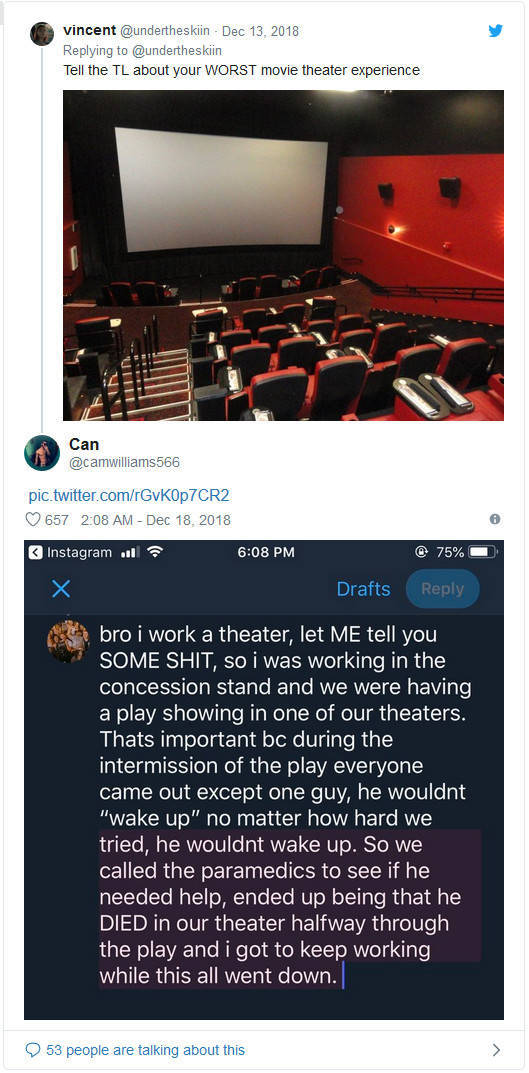 Worst Movie Theater Experience (15 pics)
