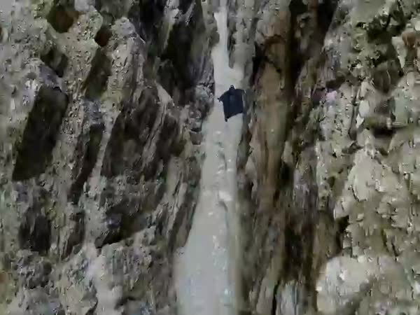 A Perfect Wingsuit Flight