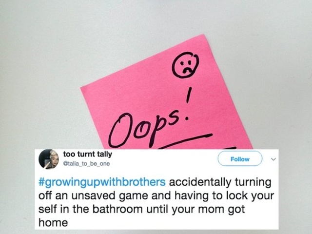 Growing Up With Brothers (24 pics)