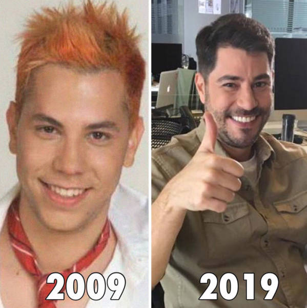 The Best Of 10-Year Challenge (45 pics)