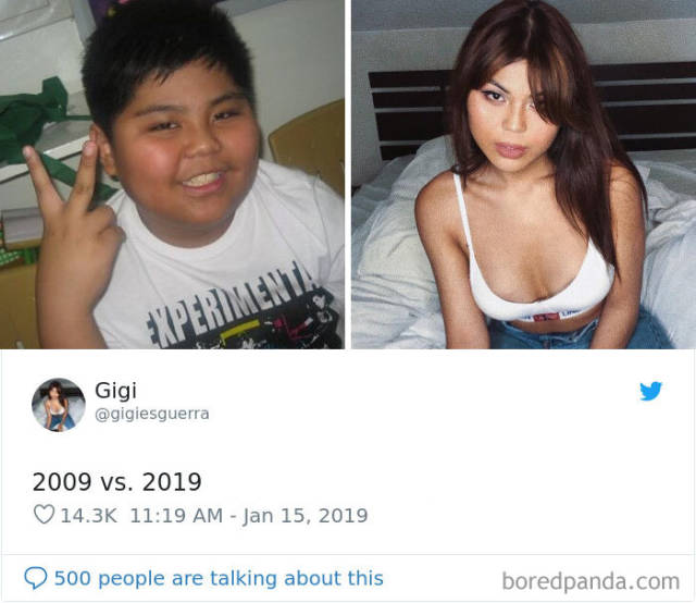 The Best Of 10-Year Challenge (45 pics)