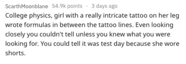For Some People, Test Cheating Is An Art (22 pics)