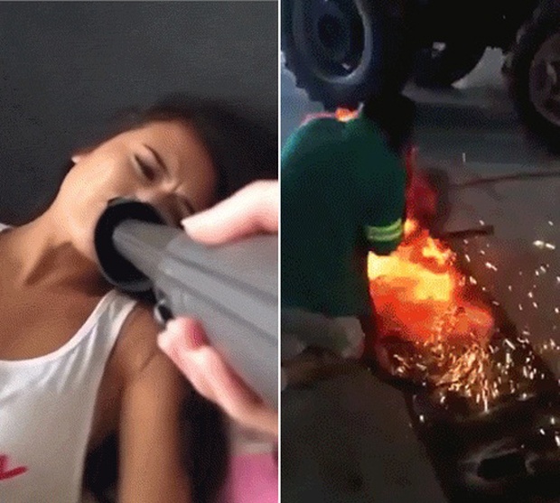 Dangerous But Funny Pranks (10 gifs)